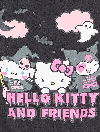 Sweat 'Hello Kitty' à manches longues