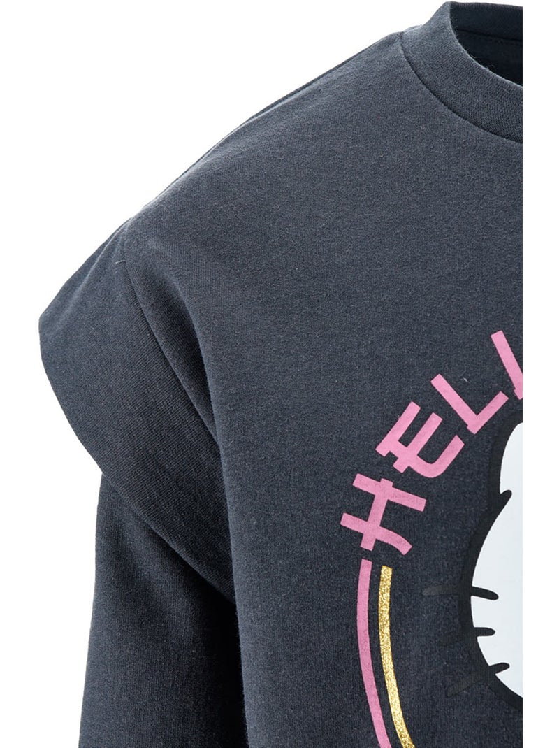 Sweat Hello Kitty   | Licence Officielle Gris - Kiabi