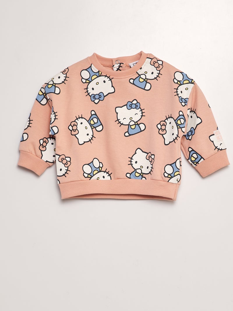 Sweat 'Hello Kitty' Rose - Kiabi