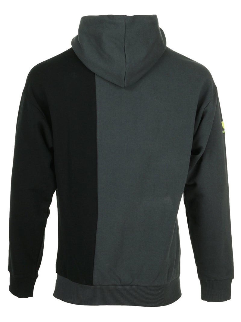 Sweat Helly Hansen YU Blocked Hoodie gris anthracite - Kiabi
