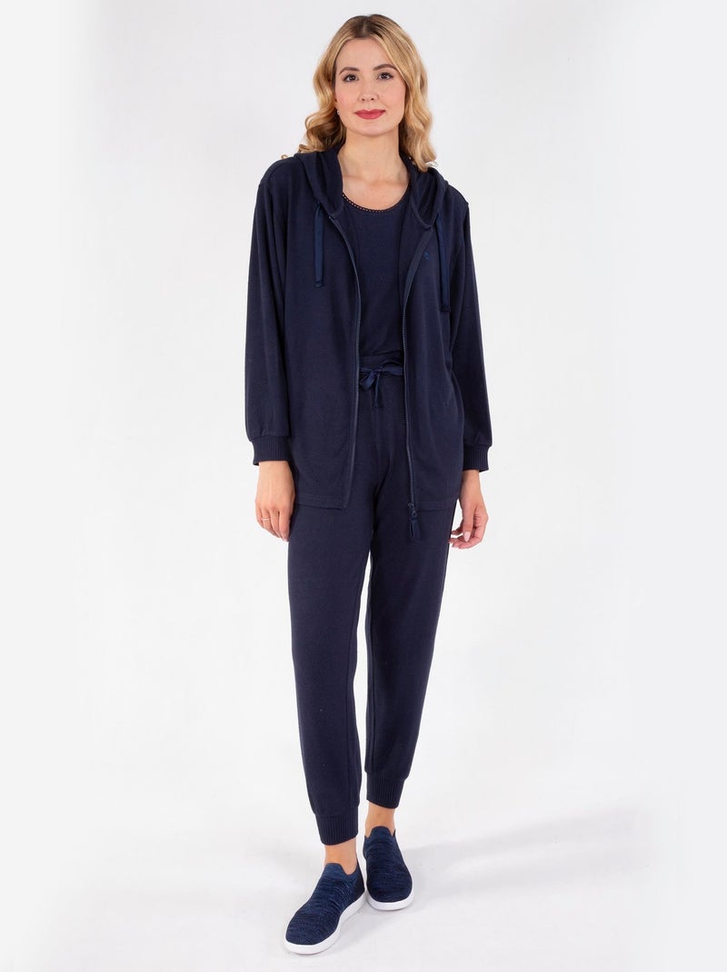 Sweat homewear femme Isotoner Bleu marine - Kiabi