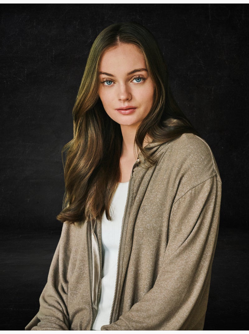 Sweat homewear femme isotoner Taupe - Kiabi
