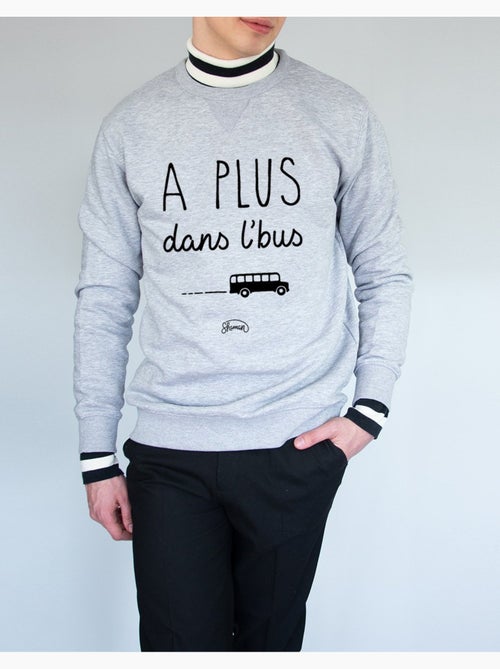 Sweat Homme - A PLUS DANS L'BUS - Kiabi