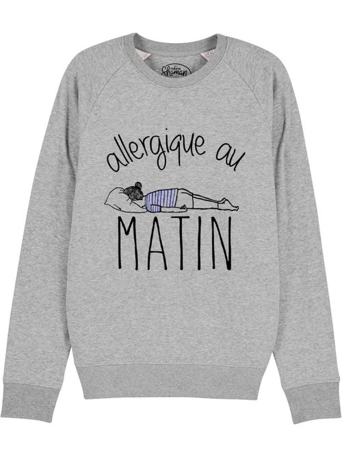 Sweat Homme - ALLERGIQUE AU MATIN - Kiabi