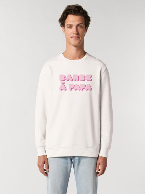 Sweat Homme - BARBE A PAPA 2 - Kiabi