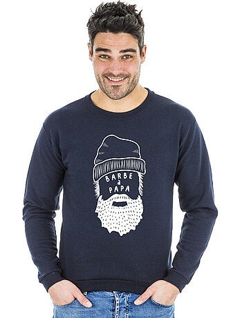 Sweat Homme - BARBE À PAPA