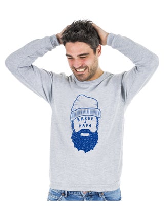 Sweat Homme - BARBE À PAPA
