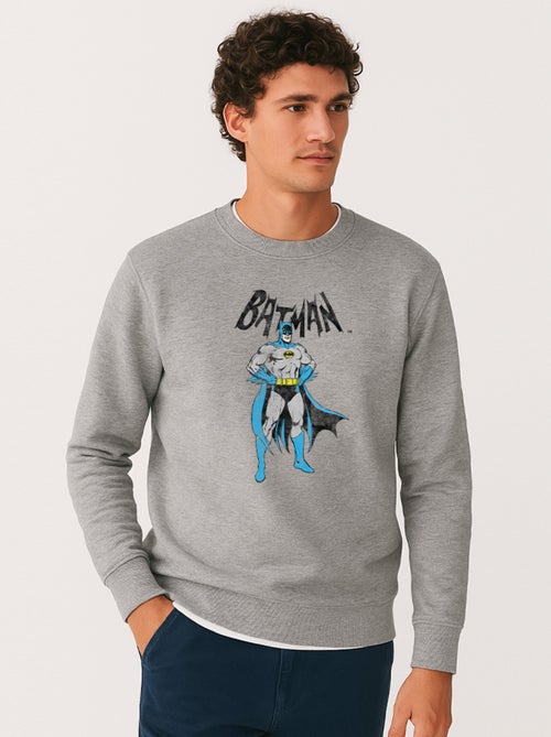 Sweat Homme - BATMAN GREY & BLUE - Kiabi
