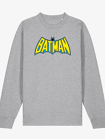 Sweat Homme - BATMAN LOGO YELLOW BLUE