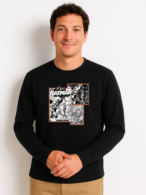 Sweat Homme - BATMAN'S BATSUIT AIDS IN HIS COMBAT AGAINST ENEMIES - Kiabi