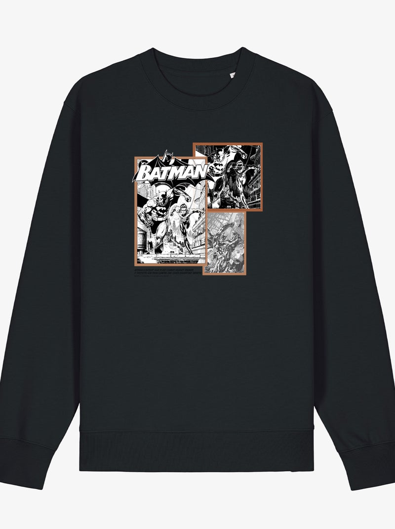 Sweat Homme - BATMAN'S BATSUIT AIDS IN HIS COMBAT AGAINST ENEMIES Noir - Kiabi