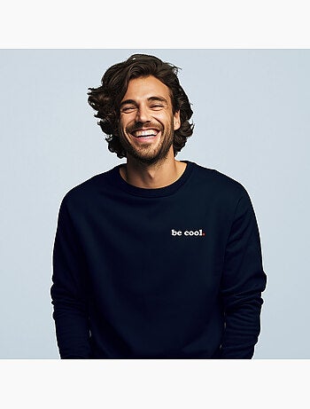 Sweat Homme - BE COOL CŒUR