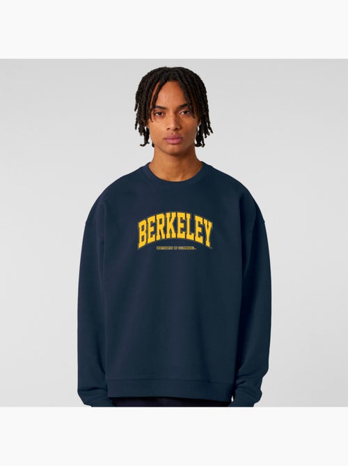 Sweat Homme - BERKELEY UNIVERSITY YELLOW - Kiabi