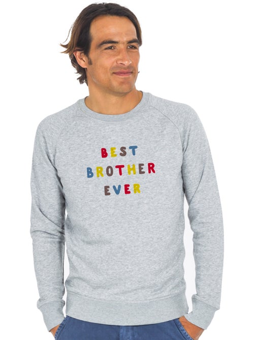 Sweat Homme - BEST BROTHER EVER COLORÉ WAF - Kiabi