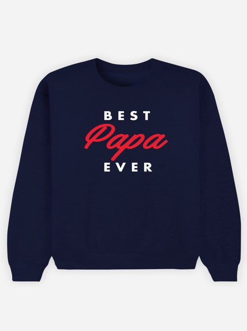 Sweat Homme - BEST PAPA EVER - Kiabi