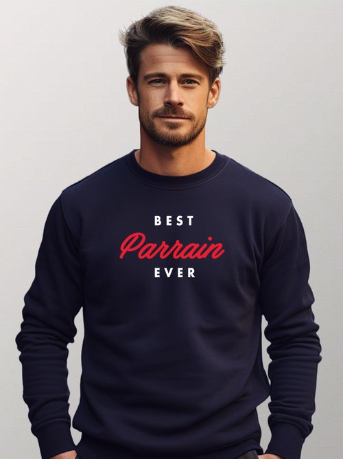 Sweat Homme - BEST PARRAIN EVER - Kiabi