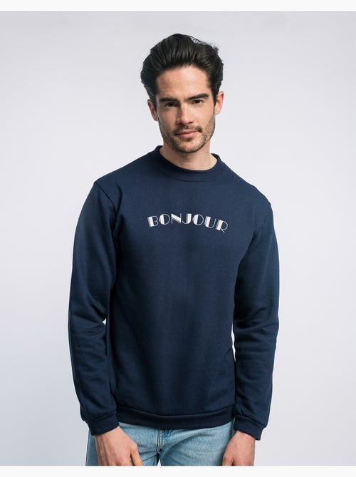 Sweat Homme - BONJOUR - Kiabi