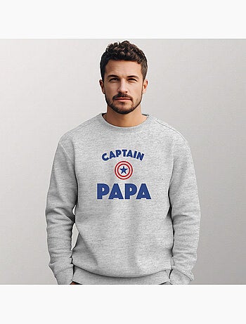 Sweat homme - captain papa enkr - noël