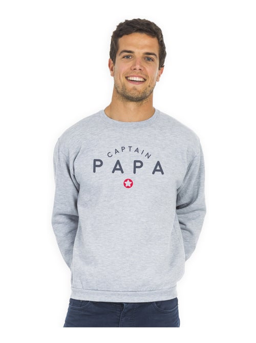 Sweat Homme - CAPTAIN PAPA - Kiabi