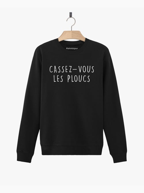 Sweat Homme - CASSEZ-VOUS LES PLOUCS - Kiabi