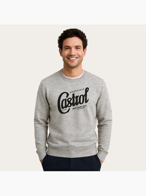 Sweat Homme - CASTROL REGISTERED SCRIPT - Kiabi