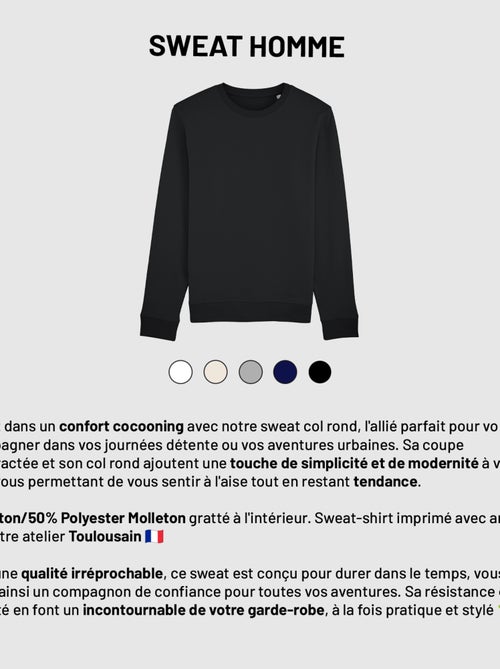 Sweat Homme - CE MEC EST UN TONTON GÉNIAL - Kiabi