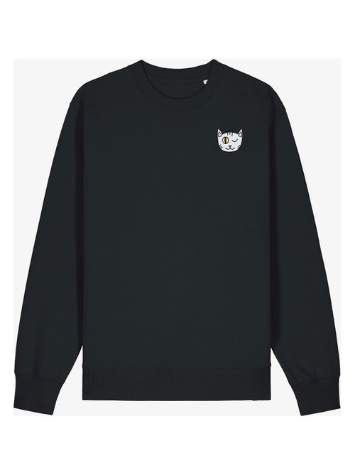 Sweat Homme - CHAT CLIN DOEIL CŒUR - Kiabi
