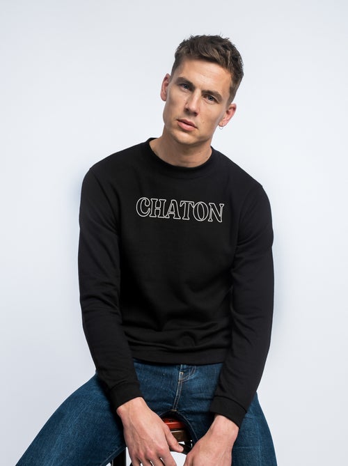 Sweat Homme - CHATON - Kiabi