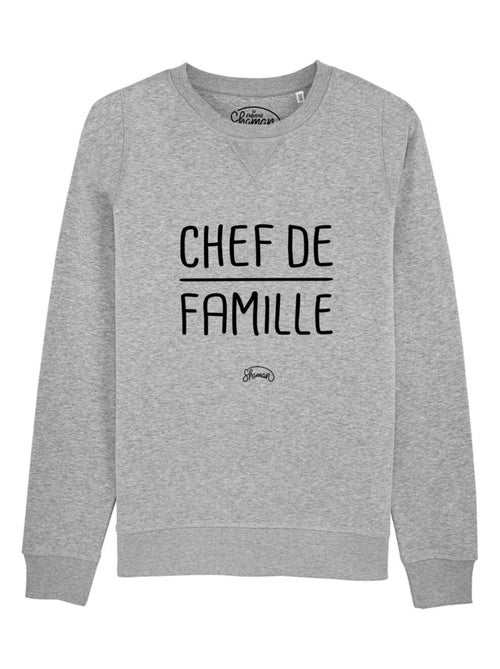Sweat Homme - CHEF DE FAMILLE - Kiabi