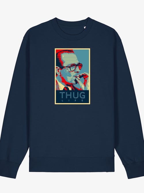 Sweat Homme - CHIRAC THUG LIFE - Kiabi