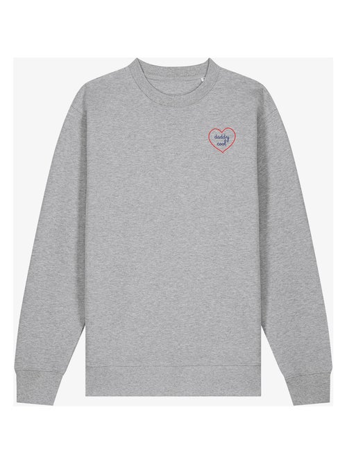 Sweat Homme - DADDY COOL - COEUR - Kiabi