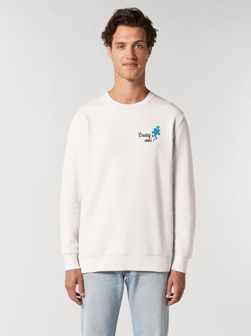 Sweat Homme - DADDY COOL COEUR - Kiabi
