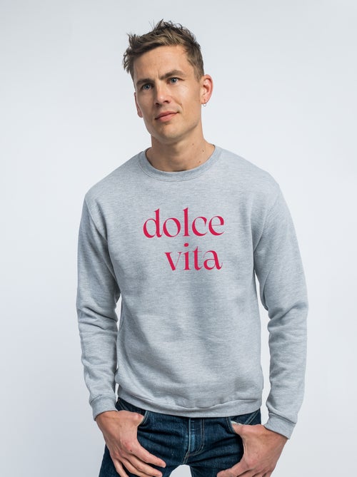 Sweat Homme - DOLCE VITA ROUGE - Kiabi