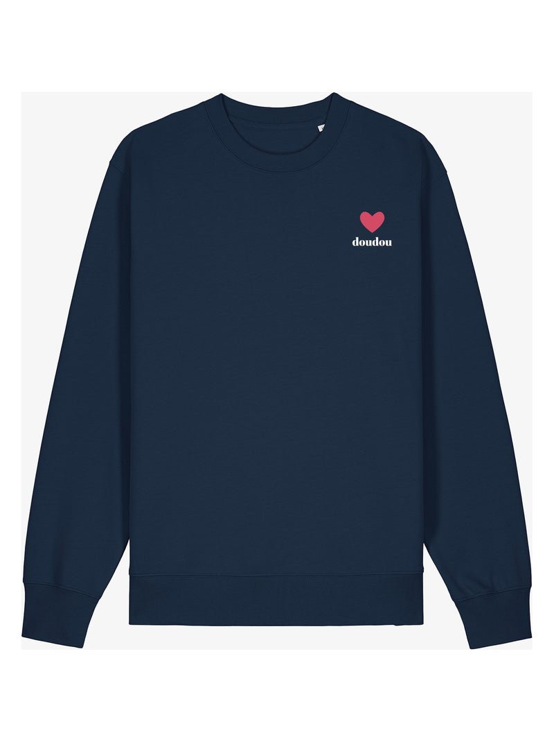 Sweat Homme - DOUDOU CŒUR Bleu marine - Kiabi