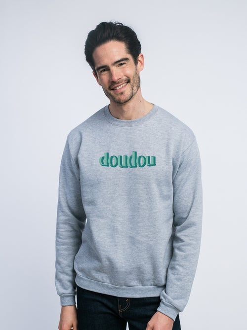 Sweat Homme - DOUDOU VERT - Kiabi
