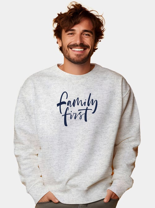Sweat Homme - FAMILY FIRST - Kiabi