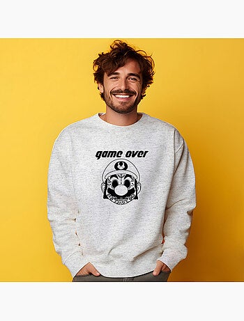 Sweat Homme - GAME OVER MARIO