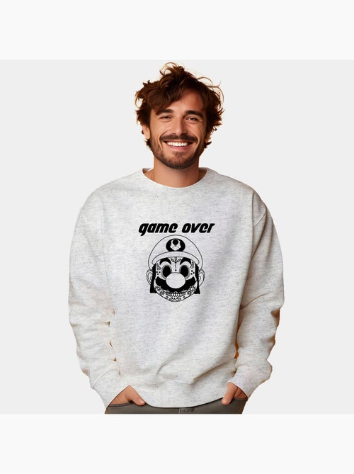 Sweat Homme - GAME OVER MARIO - Kiabi