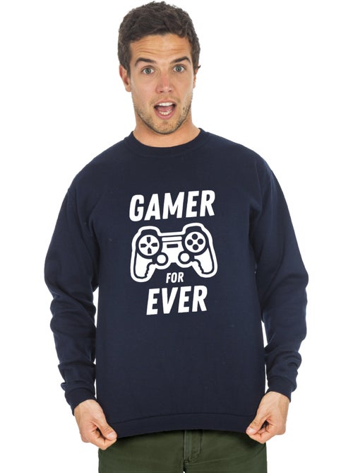 Sweat Homme - GAMER FOR EVER - Kiabi