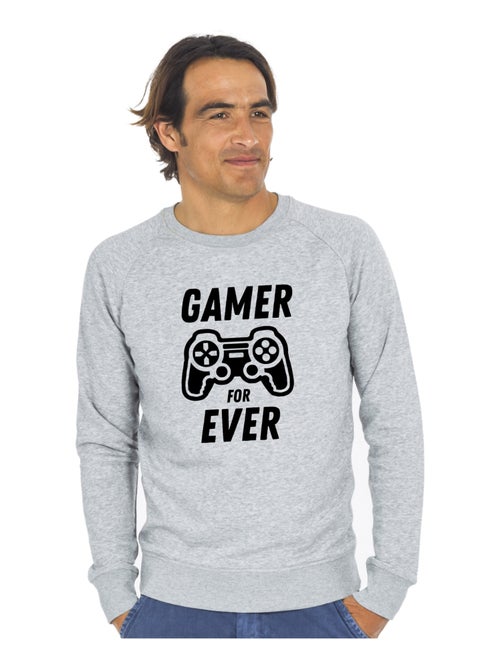 Sweat Homme - GAMER FOR EVER - Kiabi