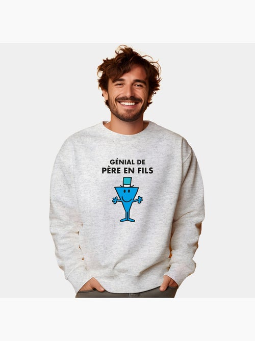 Sweat Homme - GENIAL DE PERE EN FILS - Kiabi