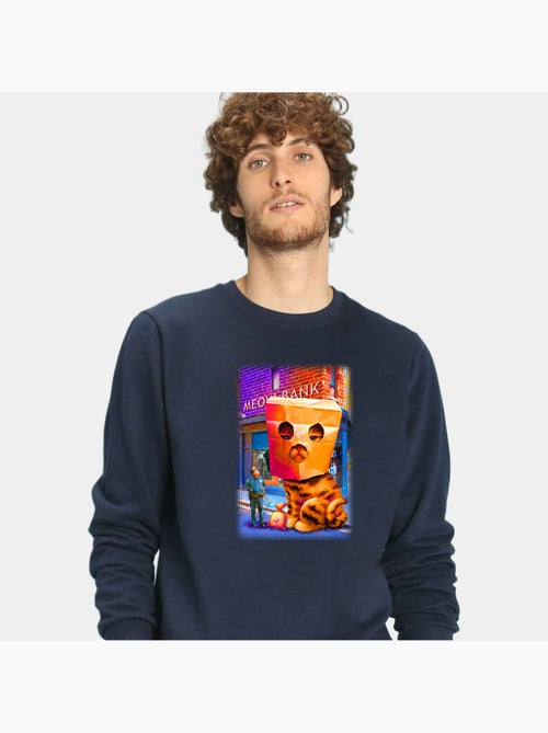 Sweat Homme - GIANT CAT ROBBERY - Kiabi