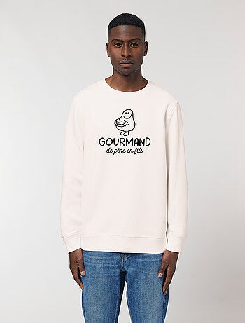 Sweat Homme - GOURMAND DE PERE EN FILS