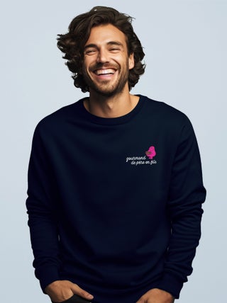 Sweat Homme - GOURMAND DE PERE EN FILS COEUR