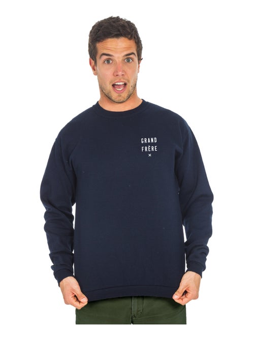 Sweat Homme - GRAND FRÈRE X CŒUR WAF - Kiabi