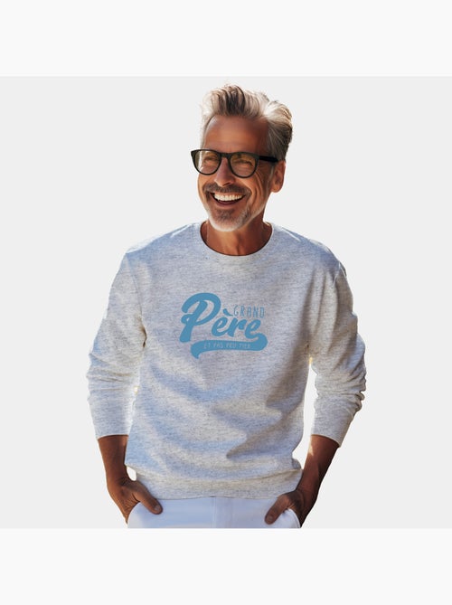 Sweat Homme - GRAND PÈRE ET PAS PEU FIER - Kiabi