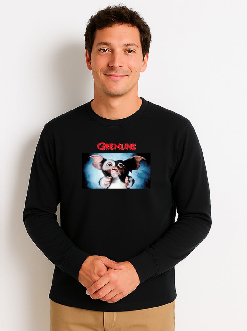 Sweat Homme - GREMLINS 2 Noir - Kiabi