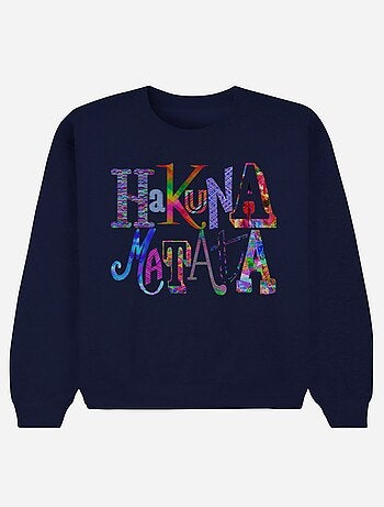 Sweat Homme - HAKUNA MATATA COLOR