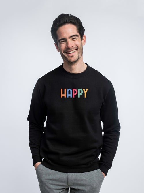 Sweat Homme - HAPPY COLORÉ - Kiabi