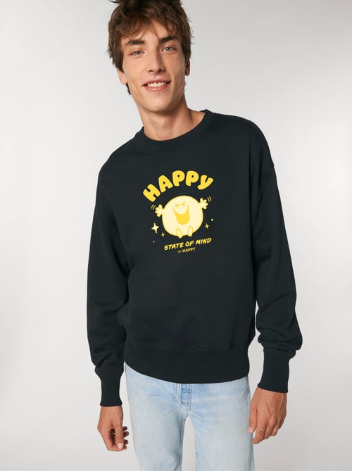 Sweat Homme - HAPPY STATE OF MIND - Kiabi